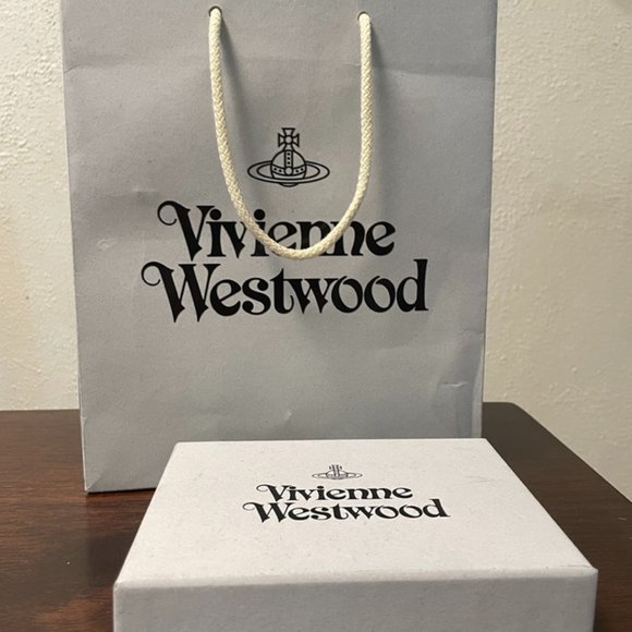 BNWT Authentic Vivienne Westwood Crocodile Slim Flap Cardholder Wallet - Picture 1 of 7